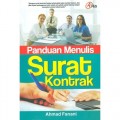 PANDUAN MENULIS SURAT KONTRAK