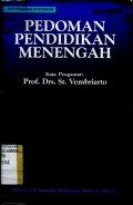 PEDOMAN PENDIDIKAN MENENGAH
