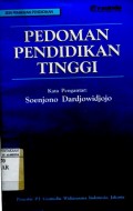 PEDOMAN PENDIDIKAN TINGGI