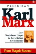 PEMIKIRAN KARL MARX: DARI SOSIALISME UTOPIS KE PERSELISIHAN REVISIONISME