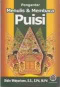 PENGANTAR MENULIS DAN MEMBACA PUISI