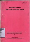 PENGANTAR METODA YANG BAIK