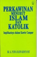 PERKAWINAN MENURUT ISLAM DAN KATOLIK