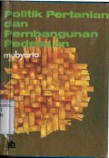 POLITIK PERTANIAN DAN PEMBANGUNAN PEDESAAN