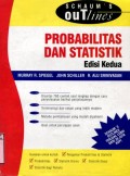 SCHAUM'S OUT LINES: TEORI DAN SOAL PROBABILITAS DAN STATISTIK