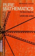 PURE MATHEMATICS FOR SENIOR STUDENTS