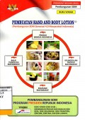 Pembuatan Hand And Body Lotion