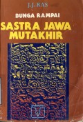 SASTRA JAWA MUTAKHIR (BUNGA RAMPAI)