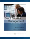 SMALL BUSINESS MANAGEMENT: AN ENTREPRENEUR'S GUIDE BOOK