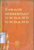 TEKNIK MEMBUAT UNDANG-UNDANG