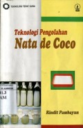 TEKNOLOGI PENGOLAHAN NATA DE COCO