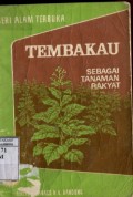 TEMBAKAU SEBAGAI TANAMAN RAKYAT