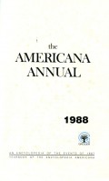 THE AMERICANA ANNUAL: 1988