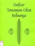 DAFTAR TANAMAN OBAT KELUARGA