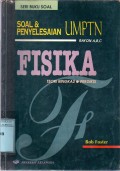 SOAL DAN PENYELESAIAN UMPTN FISIKA