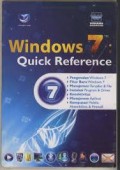 WINDOWS 7 QUICK REFERENCE