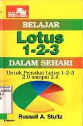 BELAJAR LOTUS 123 DALAM SEHARI