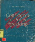 CONFIDENCE IN PUBLIC SPEAKING