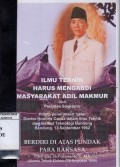 Ilmu Teknik Harus Mengabdi Masyarakat Adil Makmur