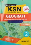 Super Modul KSN SMA Geografi : Geografi 2