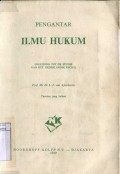 PENGANTAR ILMU HUKUM