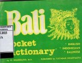 Bali Pocket Dictionary