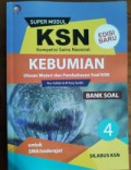 Super Modul KSN SMA Kebumian : Bank Soal 4