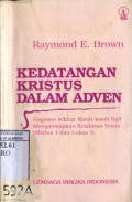 KEDATANGAN KRISTUS DALAM MASA ADVEN: GAGASAN SEKITAR KISAH-KISAH INJIL MEMPERSIAPKAN KELAHIRAN YESUS (MATIUS 1 DAN LUKAS 1)