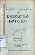 RANGKUMAN PARAMASASTRA & KASUSASTRAAN JAWI CEKAK