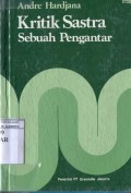 KRITIK SASTRA : SEBUAH PENGATAR