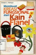 MEMBUAT KREASI FUNGSIONAL DARI KAIN FLANEL