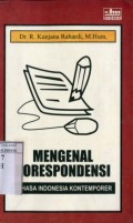 MENGENAL KORESPONDENSI BAHASA INDONESIA KONTEMPORER