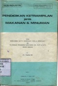 PENDIDIKAN KETRAMPILAN JENIS MAKANAN DAN MINUMAN