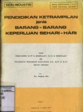 PENDIDIKAN KETRAMPILAN JENIS BARANG-BARANG KEPERLUAN SEHARI-HARI
