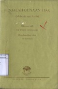 PENJALAH-GUNAAN HAK