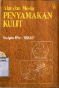 ALAT DAN MESIN PENYAMAKAN KULIT