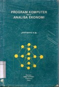 PROGRAM KOMPUTER UNTUK ANALISA EKONOMI