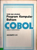 TEORI DAN APLIKASI PROGRAM KOMPUTER BAHASA COBOL
