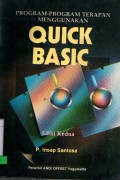 PROGRAM-PROGRAM TERAPAN MENGGUNAKAN QUICK BASIC