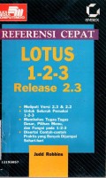 REFERENSI CEPAT LOTUS 1-2-3 RELEASE 2.3