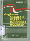 RINGKASAN SEJARAH SASTRA INDONESIA MODERN