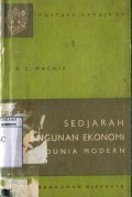 SEDJARAH PEMBANGUNAN EKONOMI DALAM DUNIA MODERN II