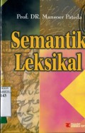 SEMANTIK LEKSIKAL