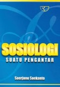 SOSIOLOGI SUATU PENGANTAR