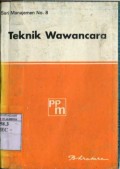 TEKNIK WAWANCARA