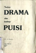 TENTANG DRAMA DAN TENTANG PUISI