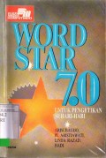 WORD STAR 7.0 UNTUK PENGETIKAN SEHARI-HARI