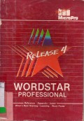 WORDSTAR PROFESIONAL RELEASE 4